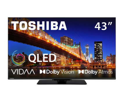 Telewizor Toshiba 43QV3F63DG 43" 4K QLED VIDAA Dolby Atmos Dolby Vision
